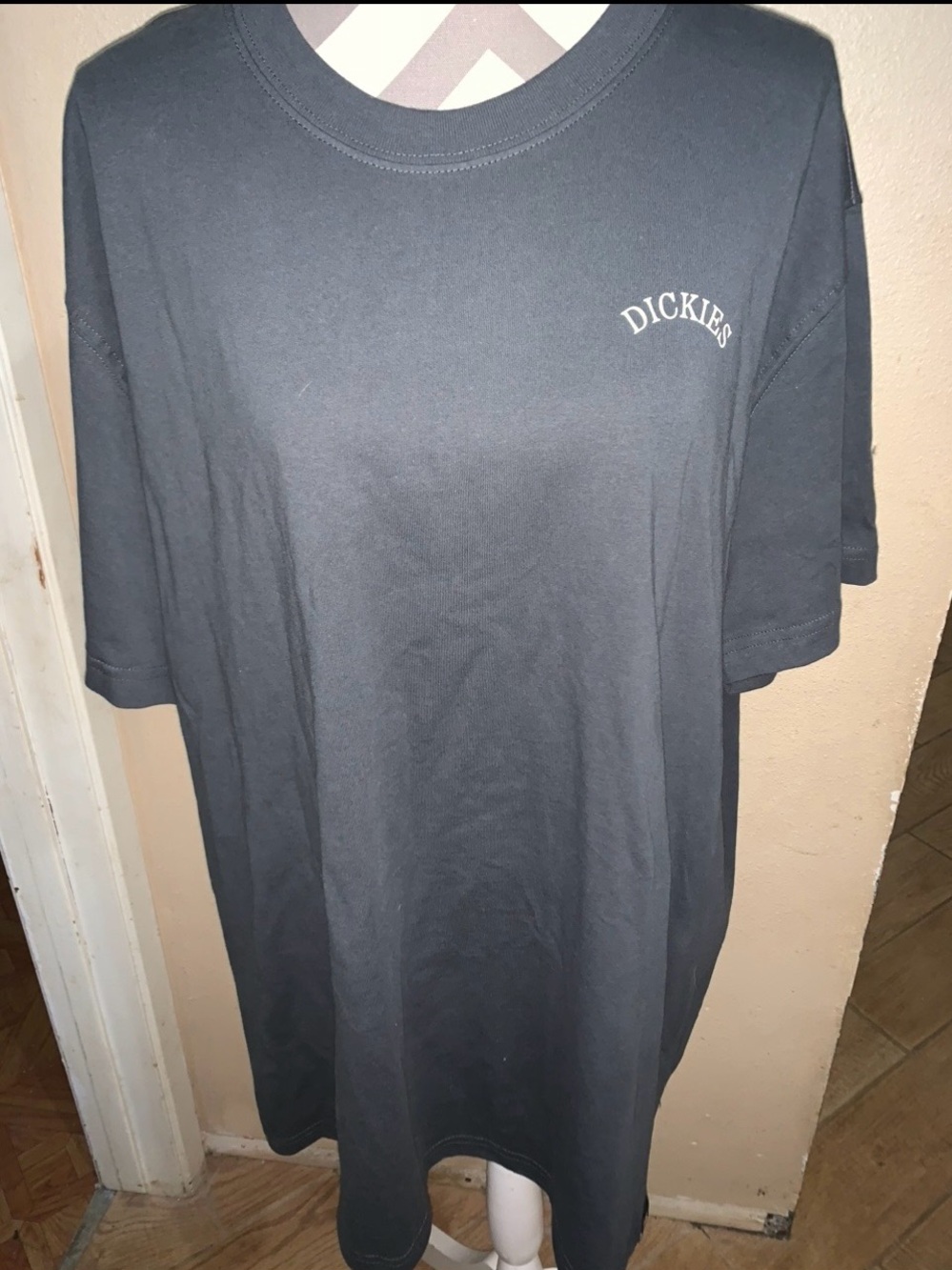Dickies Men's Short Sleeve grey Eagle Logo Tee 2x NWT